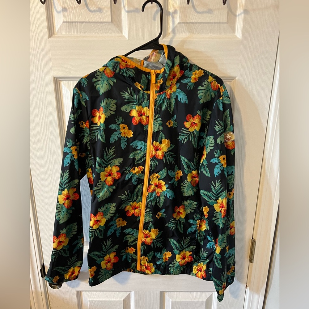 Penguin Floral Windbreaker